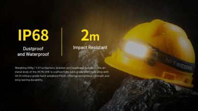 NITECORE HEADLAMP H SERIES 3000 LUMENS/HC75 UHE NITECORE HC75 UHE | Elektrika.lv
