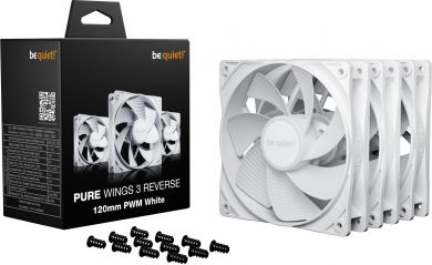  CASE FAN 120MM PURE WINGS 3/PWM WHT 3-PACK BL136 BE QUIET BL136 | Elektrika.lv