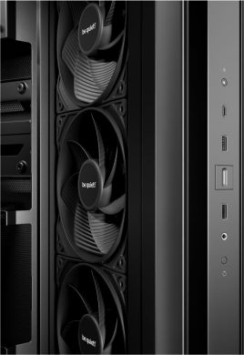  Case BE QUIET ATX/micro ATX/Mini-ITX Black Midi Tower PC BGW83 BGW83 | Elektrika.lv