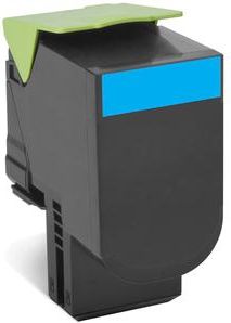  Lexmark 80C2HCE | 802HCE Cyan High Yield Corporate Cartridge (3k) | Cartridge | Cyan 80C2HCE
