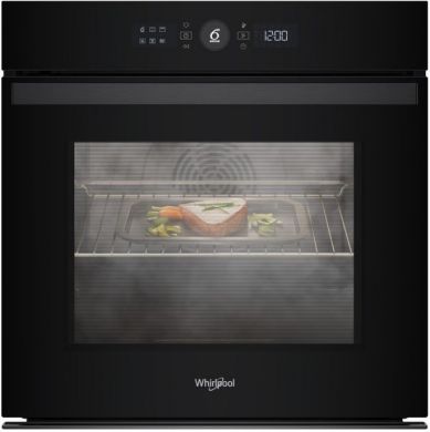 Whirlpool Whirlpool Oven | WOI4S8PM0SBA | 73 L | Electric | Pyrolytic/Hydrolytic | Electronic | Steam function | Height 59.7 cm | Width 59.5 cm | Black WOI4S8PM0SBA