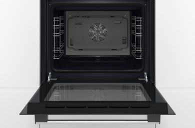 BOSCH Built-in oven 66L EcoClean, black HBF133BA0 | Elektrika.lv