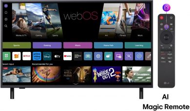 LG TV Set LG 43" 4K/Smart 3840x2160 Wireless LAN Bluetooth webOS Black 43QNED82A3B 43QNED82A3B | Elektrika.lv