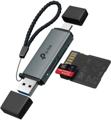 Tp-Link MEMORY READER USB-C SD&MICROSD/UA430D TP-LINK UA430D | Elektrika.lv
