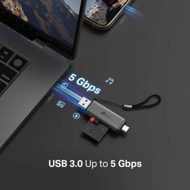 Tp-Link MEMORY READER USB-C SD&MICROSD/UA430D TP-LINK UA430D | Elektrika.lv