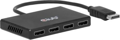  I/O ADAPTER DP TO DP QUAD/CSV-7400 CLUB3D CSV-7400 | Elektrika.lv