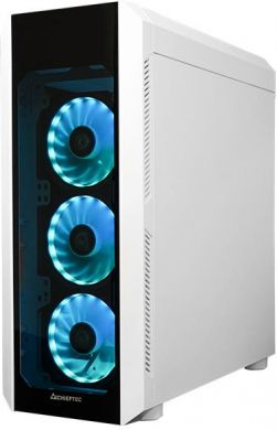  Case CHIEFTEC ATX/micro ATX/Mini-ITX White Midi Tower PC GL-03W-OP GL-03W-OP | Elektrika.lv