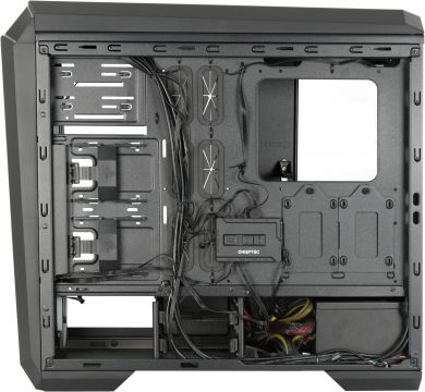  Case CHIEFTEC ATX/micro ATX/Mini-ITX Black Midi Tower PC GP-02B-UC-OP GP-02B-UC-OP | Elektrika.lv