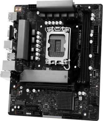Asrock Mainboard ASROCK Intel H810 LGA1851 Micro-ATX Memory DDR5 Memory slots 2 H810M-X H810M-X | Elektrika.lv