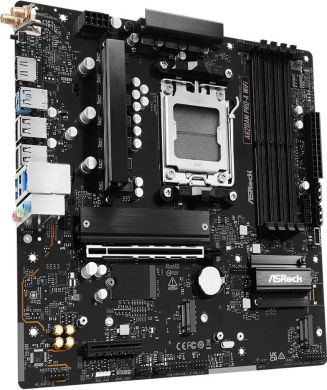 Asrock Mainboard ASROCK AMD A620A micro ATX RAM DDR5-SDRAM 2xSlots Wi-Fi Yes Bluetooth Yes 1xPCI Express x4 slots A620AMPRO-AWIFI A620AM PRO-A WIFI | Elektrika.lv