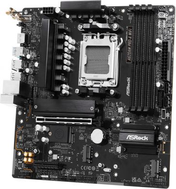Asrock Mainboard ASROCK AMD A620A micro ATX RAM DDR5-SDRAM 2xSlots Wi-Fi Yes Bluetooth Yes 1xPCI Express x4 slots A620AMPRO-AWIFI A620AM PRO-A WIFI | Elektrika.lv