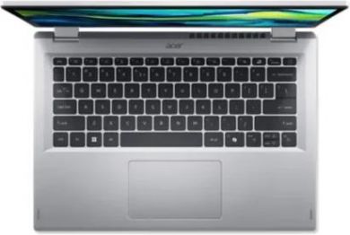 Acer Notebook ACER Aspire Go Spin 14 AGSP14-31PT-C72L CPU  Intel N-Series N150 800 MHz 14" Touchscreen 1920x1200 RAM 16GB LPDDR5 SSD 512GB IntelGraphics Integrated ENG Windows 11 Home Pure Silver 1.54 kg NX.J3UEL.001 NX.J3UEL.001 | Elektrika.lv