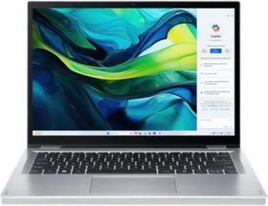 Acer Notebook ACER Aspire Go Spin 14 AGSP14-31PT-338B CPU  Intel Core 3 N355 1900 MHz 14" Touchscreen 1920x1200 RAM 16GB LPDDR5 SSD 512GB IntelGraphics Integrated ENG Windows 11 Home Pure Silver 1.54 kg NX.J3UEL.002 NX.J3UEL.002 | Elektrika.lv