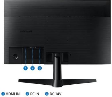 Samsung LCD Monitor SAMSUNG 24 " 1920 x 1080 pixels Full HD Native aspect ratio 16:9 LCD Flat LS24F330EAUXEN LS24F330EAUXEN | Elektrika.lv