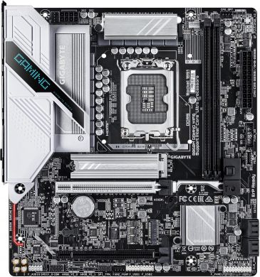 Gigabyte Mainboard GIGABYTE Intel B860 Express LGA1851 Micro-ATX Memory DDR5 Memory slots 2 B860MGAMINGWIFI6 B860M GAMING WIFI6 | Elektrika.lv