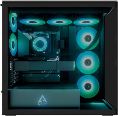  Case ARCTIC EATX Black Midi Tower PC ACPCC00015A ACPCC00015A | Elektrika.lv