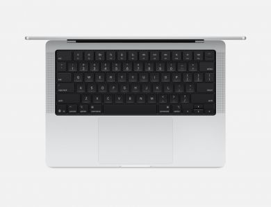 Apple Notebook APPLE MacBook Pro MacBook Pro M5 14.2" 3024x1964 RAM 16GB SSD 512GB 10-core GPU ENG Card Reader SDXC macOS Tahoe Silver 1.55 kg MDE44ZE/A MDE44ZE/A | Elektrika.lv