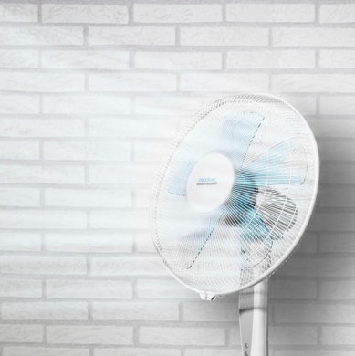 Cecotec Cecotec EnergySilence 530 Power Connected | Stand Fan | White | Diameter 40 cm | Number of speeds 3 | Oscillation | 50 W | Remote control 5904