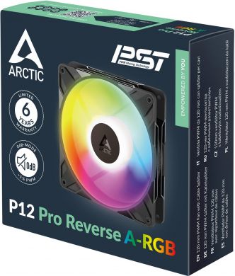  CASE FAN 120MM P12 PRO A-RGB/BLACK ACFAN00322A ARCTIC ACFAN00322A | Elektrika.lv