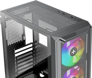 Xilence Case XILENCE ATX/micro ATX/Mini-ITX Black Midi Tower PC XG161 XG161 | Elektrika.lv