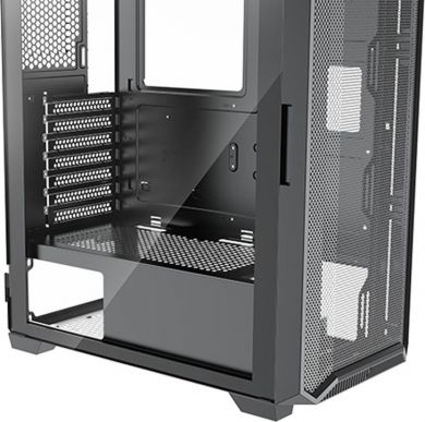 Xilence Case XILENCE ATX/micro ATX/Mini-ITX Black Midi Tower PC XG161 XG161 | Elektrika.lv