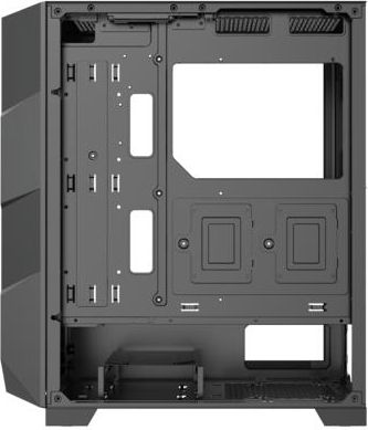 Xilence Case XILENCE ATX/micro ATX/Mini-ITX Black Midi Tower PC XILENT BREEZE II X812.ARGB XG181 | Elektrika.lv