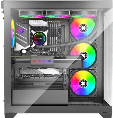 Xilence Case XILENCE ATX/micro ATX/Mini-ITX Black Midi Tower PC X818.ARGB XG171 | Elektrika.lv