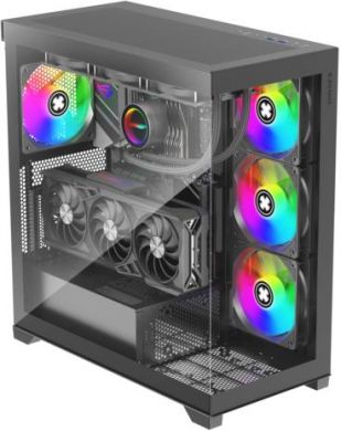 Xilence Case XILENCE ATX/micro ATX/Mini-ITX Black Midi Tower PC X818.ARGB XG171 | Elektrika.lv