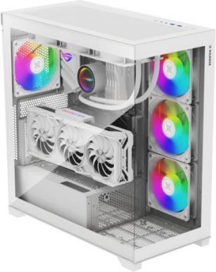 Xilence Case XILENCE ATX/micro ATX/Mini-ITX White Midi Tower PC X818.W.ARGB XG271 | Elektrika.lv