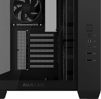 Asus Case ASUS ATX/micro ATX/Mini-ITX Black PC A32PLUSTGARGBBLACK A32 PLUS TG ARGB BLA | Elektrika.lv
