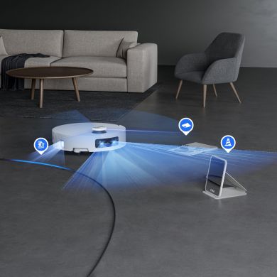 Dreame VACUUM CLEANER ROBOT AQUA10 UL/TRACK COM RLR81CE-1-WH DREAME RLR81CE-1 WHITE | Elektrika.lv