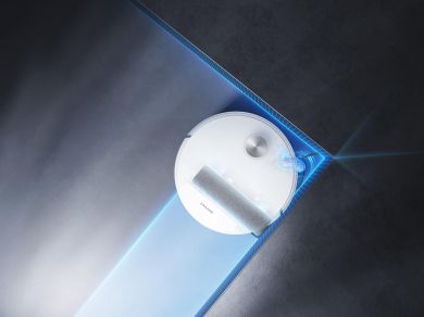 Dreame VACUUM CLEANER ROBOT AQUA10 UL/TRACK COM RLR81CE-1-WH DREAME RLR81CE-1 WHITE | Elektrika.lv