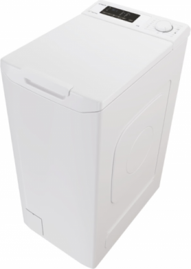 Candy Candy Washing Machine | TCA063D3-S | Energy efficiency class C | Top loading | Washing capacity 6 kg | 1000 RPM | Depth 60 cm | Width 41 cm | Display | Digit | White TCA063D3-S