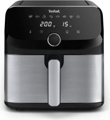 Tefal Easy Fry Mega Air Fryer 1700W, 7.5L, Black EY855D10 | Elektrika.lv