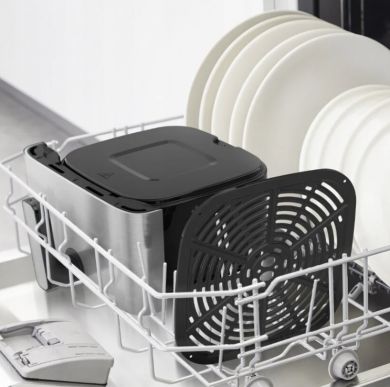 Tefal Easy Fry Mega Air Fryer 1700W, 7.5L, Black EY855D10 | Elektrika.lv