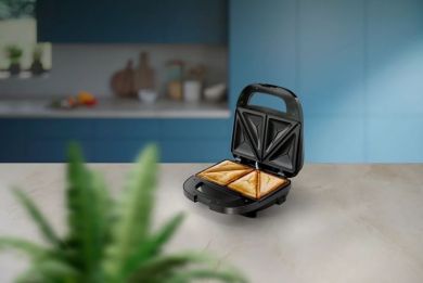 Philips Philips Sandwich Maker | HD2331/90 3000 Series | 750 W | Number of plates 1 | Black HD2331/90