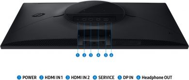 Samsung LCD Monitor SAMSUNG 27 " 2560 x 1440 pixels Quad HD Native aspect ratio 16:9 LCD Flat LS27FG530EUXEN LS27FG530EUXEN | Elektrika.lv