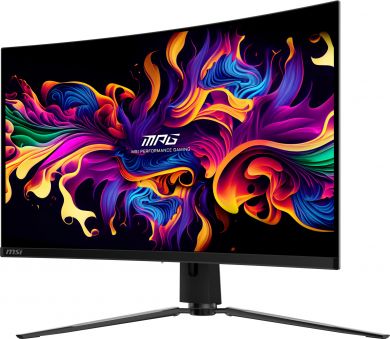 MSI Monitor MSI MPG 321CURX QD-OLED 31.5" Gaming/Curved/4K Panel QD-OLED 3840x2160 16:9 240 Hz 0.03 ms MPG321CURXQD-OLED MPG 321CURX QD-OLED | Elektrika.lv
