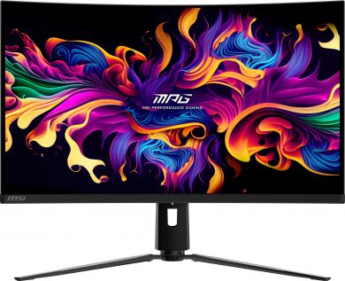 MSI Monitor MSI MPG 321CURX QD-OLED 31.5" Gaming/Curved/4K Panel QD-OLED 3840x2160 16:9 240 Hz 0.03 ms MPG321CURXQD-OLED MPG 321CURX QD-OLED | Elektrika.lv