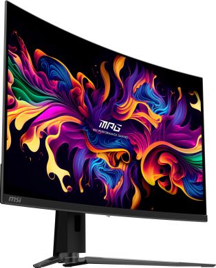 MSI Monitor MSI MPG 321CURX QD-OLED 31.5" Gaming/Curved/4K Panel QD-OLED 3840x2160 16:9 240 Hz 0.03 ms MPG321CURXQD-OLED MPG 321CURX QD-OLED | Elektrika.lv