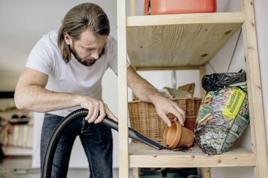 KARCHER Vacuum Cleaner KARCHER Suction power 220 AW Input power 1000 W Dust capacity 12 L Drum vacuum Cleaning type dry&wet Dust container Dust bag Colour Black/Yellow 1.628-400.0 1.628-400.0 | Elektrika.lv