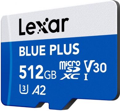 Lexar MEMORY MICRO SDXC 512GB UHS-I/W/A LMSBLPL512G-BNANG LEXAR LMSBLPL512G-BNANG | Elektrika.lv