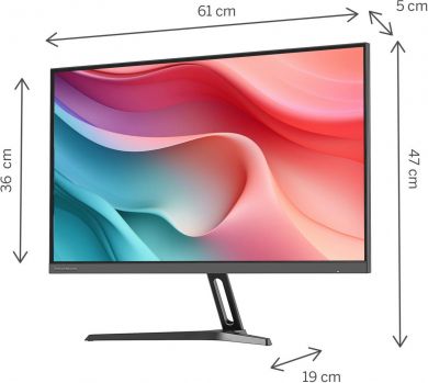 THOMSON LCD Monitor THOMSON 27 " 1920 x 1080 pixels Full HD Native aspect ratio 16:9 Flat M27FB2Y15 M27FB2Y15 | Elektrika.lv