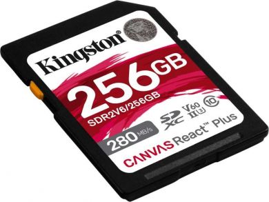 Kingston MEMORY SDXC 256GB UHS-II/SDR2V6/256GB KINGSTON SDR2V6/256GB | Elektrika.lv