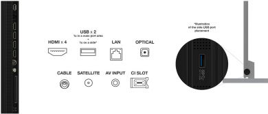 TCL TV Set TCL 115 " 4K Ultra HD 3840 x 2160 pixels Flat 16:9 QD-Mini LED 115C7K 115C7K | Elektrika.lv