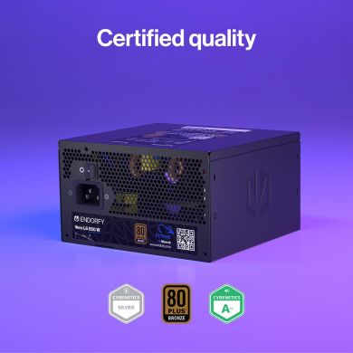  Power Supply ENDORFY ATX PC 200 - 240 V 550 W EY7A016 EY7A016 | Elektrika.lv