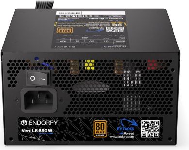  Power Supply ENDORFY ATX PC 200 - 240 V 650 W EY7A015 EY7A015 | Elektrika.lv