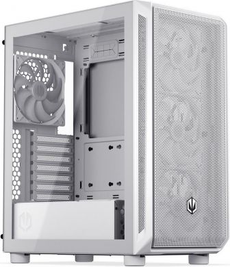  Case ENDORFY ATX/micro ATX/Mini-ITX White Midi Tower PC EY2A018 EY2A018 | Elektrika.lv