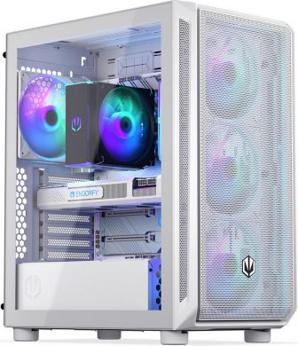  Case ENDORFY ATX/micro ATX/Mini-ITX White Midi Tower PC EY2A018 EY2A018 | Elektrika.lv