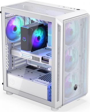 Case ENDORFY ATX/micro ATX/Mini-ITX White Midi Tower PC EY2A018 EY2A018 | Elektrika.lv